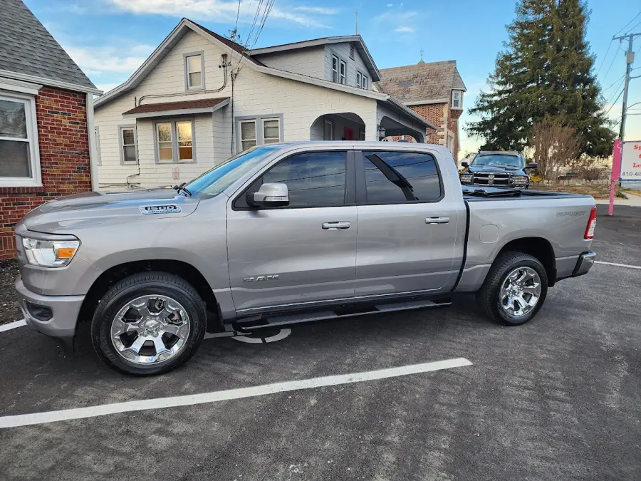 Ram pickup truck after a detail